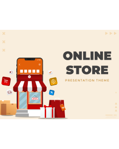 Online Store PPT Slide 1