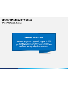 Operations Security PPT Slide 1