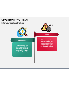 Opportunity Vs Threat PPT Slide 1