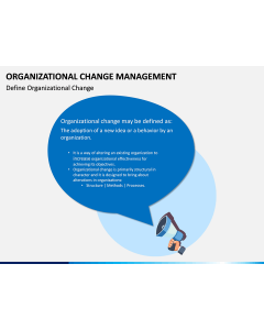 Organizational Change Management PPT Slide 1