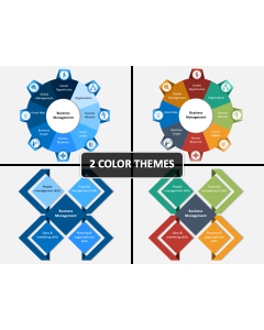 Organizational Management PPT Cover Slide