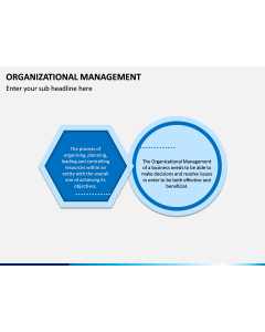 Organizational Management PPT Slide 1