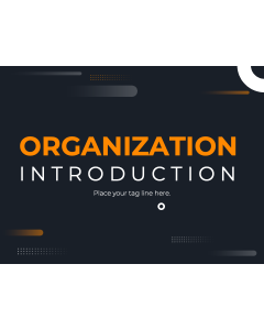 Organization Introduction PPT Slide 1