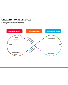 Organizational Life Cycle PPT Slide 1
