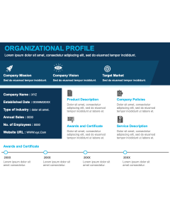 Organizational Profile PPT Slide 1