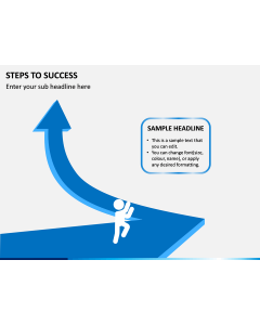 Steps To Success PPT Slide 1