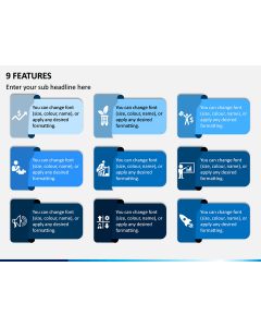 9 Features PPT Slide 1
