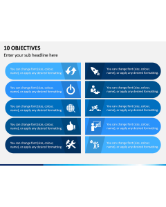 10 Objectives PPT Slide 1