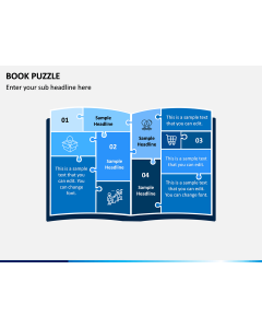 Book Puzzle PPT Slide 1