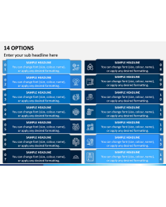 14 Options PPT Slide 1