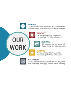 Our Work PPT Slide 1