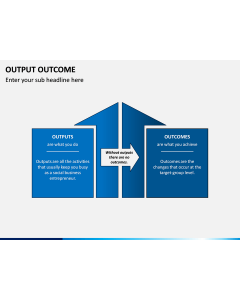 Output Outcome PPT Slide 1