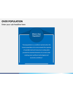 Over Population PPT Slide 1