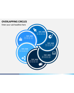 Overlapping Circles PPT Slide 1