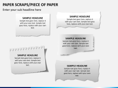 Paper scraps PPT slide 1