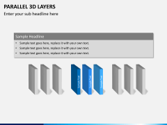 Parallel 3d layers PPT slide 1