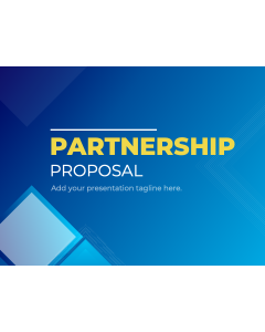 Partnership Proposal PPT Slide 1