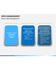 Patch Management PPT Slide 1