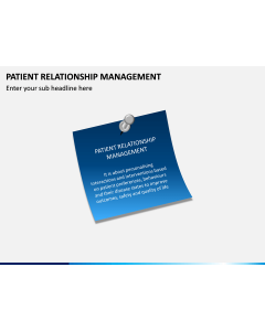 Patient Relationship Management PPT Slide 1