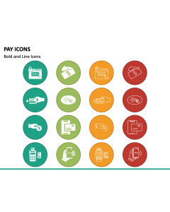 Pay Icons PPT Slide 1