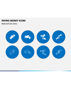 Paying Money Icons PPT Slide 1