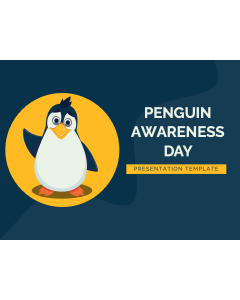Penguin Awareness Day PPT Slide 1