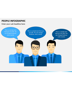 People Infographic PPT Slide 1