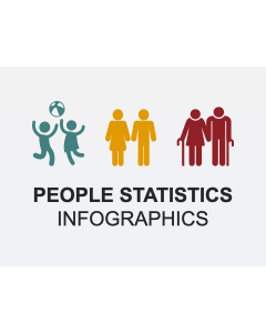 People Statistics Infographics PPT Slide 1