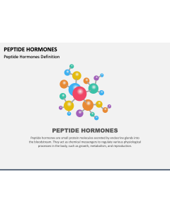 Peptide Hormones PPT Slide 1