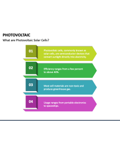 Photovoltaic PPT Slide 1