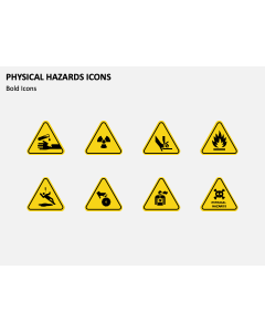 Physical Hazards Icons PPT Slide 1