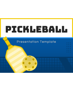 Pickleball Theme PPT Thumbnail