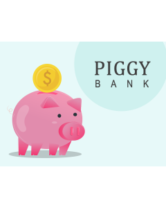 Piggy Bank Theme PPT Slide 1