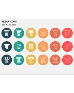 Pillar Icons PPT Slide 1