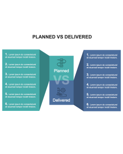 Planned Vs Delivered PPT Thumbnail