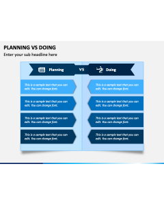 Planning Vs Doing PPT Slide 1