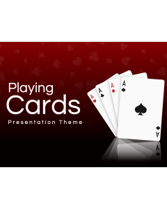 Playing Cards Presentation Theme PPT Thumbnail