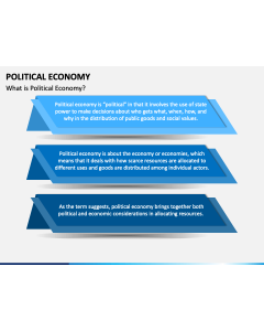 Political Economy PPT Slide 1