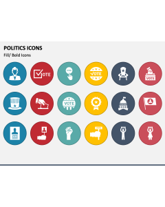 Politics Icons PPT Slide 3
