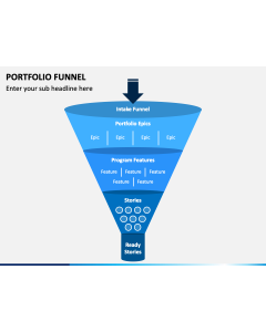 Portfolio Funnel PPT Slide 1