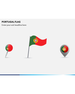 Portugal Flag PPT Slide 1