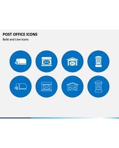 Post Office Icons Slide 1