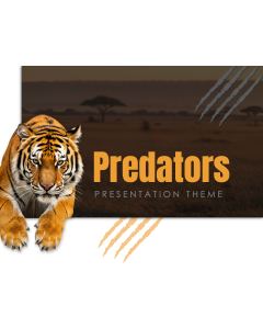Predators Theme PPT Thumbnail
