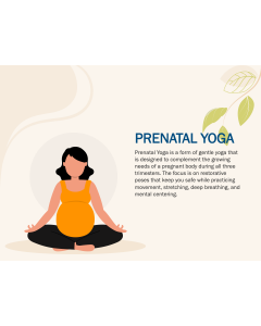 Prenatal Yoga PPT Slide 1