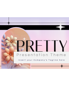 Pretty Presentation Theme PPT Thumbnail