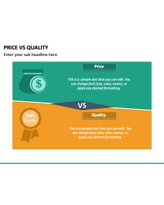 Price Vs Quality PPT slide 1