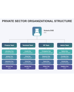 Private Sector Organizational Structure PPT Thumbnail