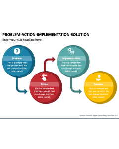 Problem Action Implementation Solution PPT Slide 1