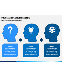 Problem Solution Benefits PPT Slide 1
