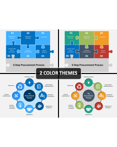 Procurement Process PPT Cover Slide